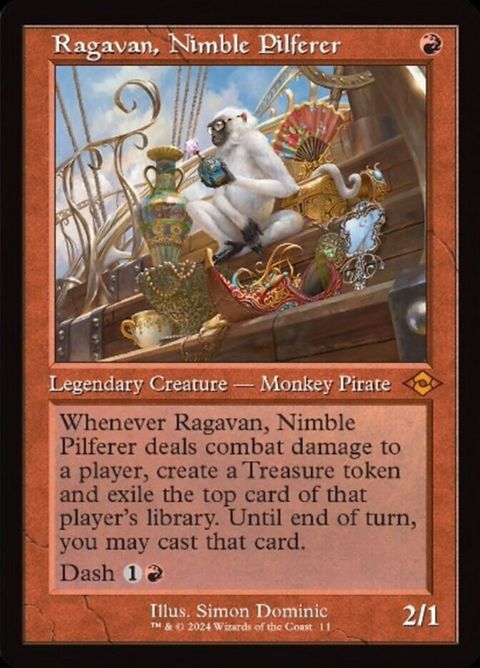 monkey mtg card mtg-singles-h2r-ragavannimblepilferer-11- – Axion Now