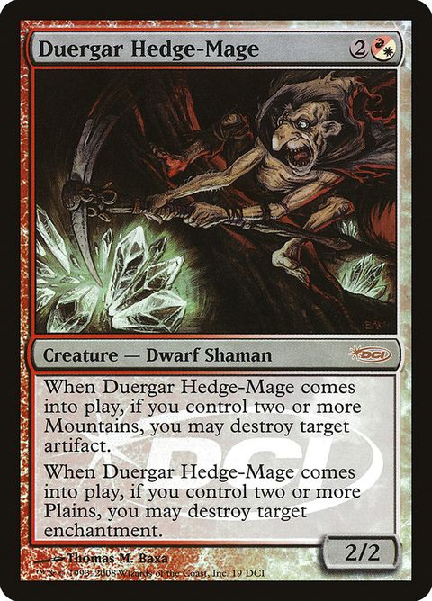 Duergar Hedge-Mage (19) Axion Now Duergar Hedge-Mage (19) Axion Now