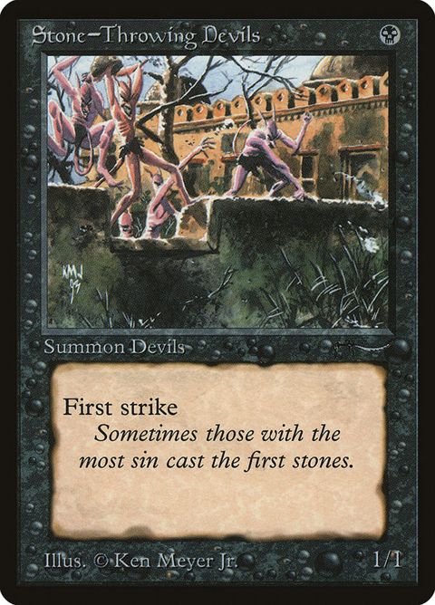 stone throwing devils mtg card mtg-singles-arn-stone-throwing devils-33x – Axion Now