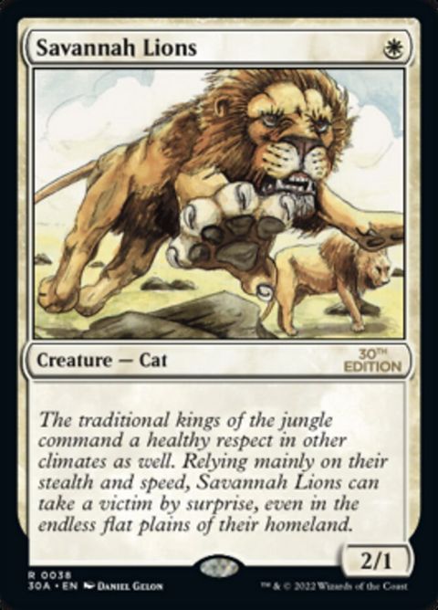 mtg lion cards mtg-singles-30a-savannah lions-38- – Axion Now