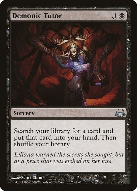 mtg d&d cards mtg-singles-ddc-demonic tutor-49- – Axion Now