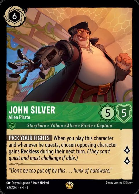 John Silver - Alien Pirate (82) – Axion Now