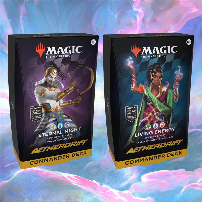 Aetherdrift Commander Decks (Set of 2) Axion Now Aetherdrift Commander Decks (Set of 2) Axion Now