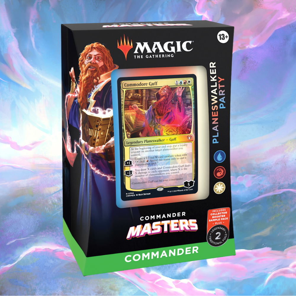 Commander Masters Commander Deck - Planeswalker Party Axion Now Commander Masters Commander Deck - Planeswalker Party Axion Now