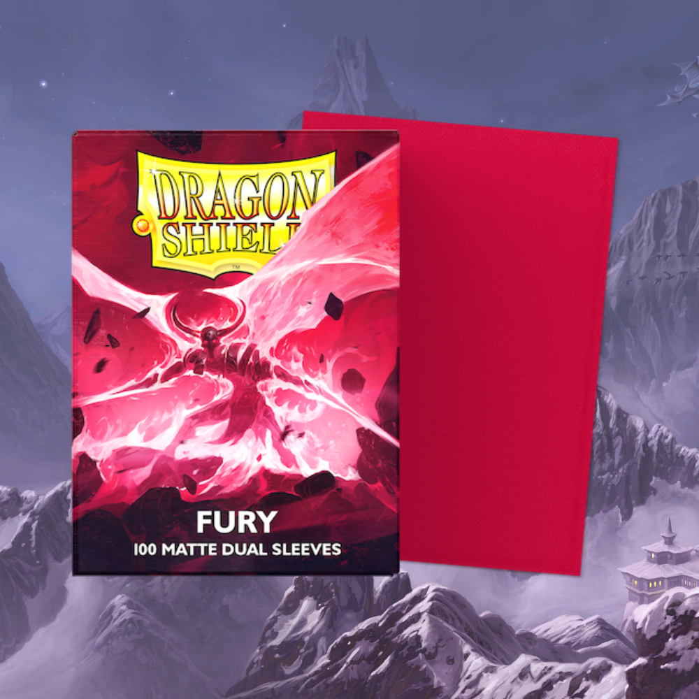 Dragon Shield Dual Matte Sleeves (Fury | Standard Size)
