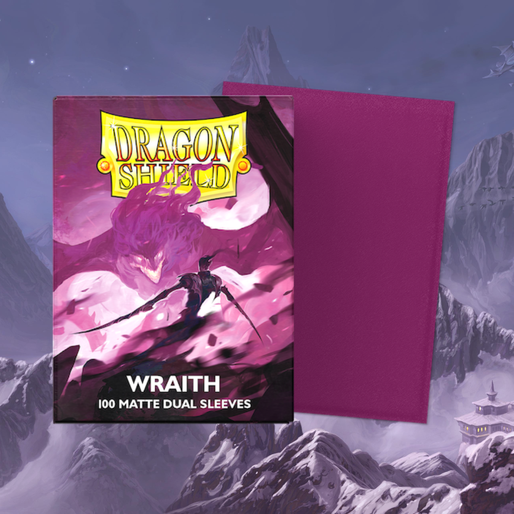 Dragon Shield Dual Matte Sleeves (Wraith | Standard Size)