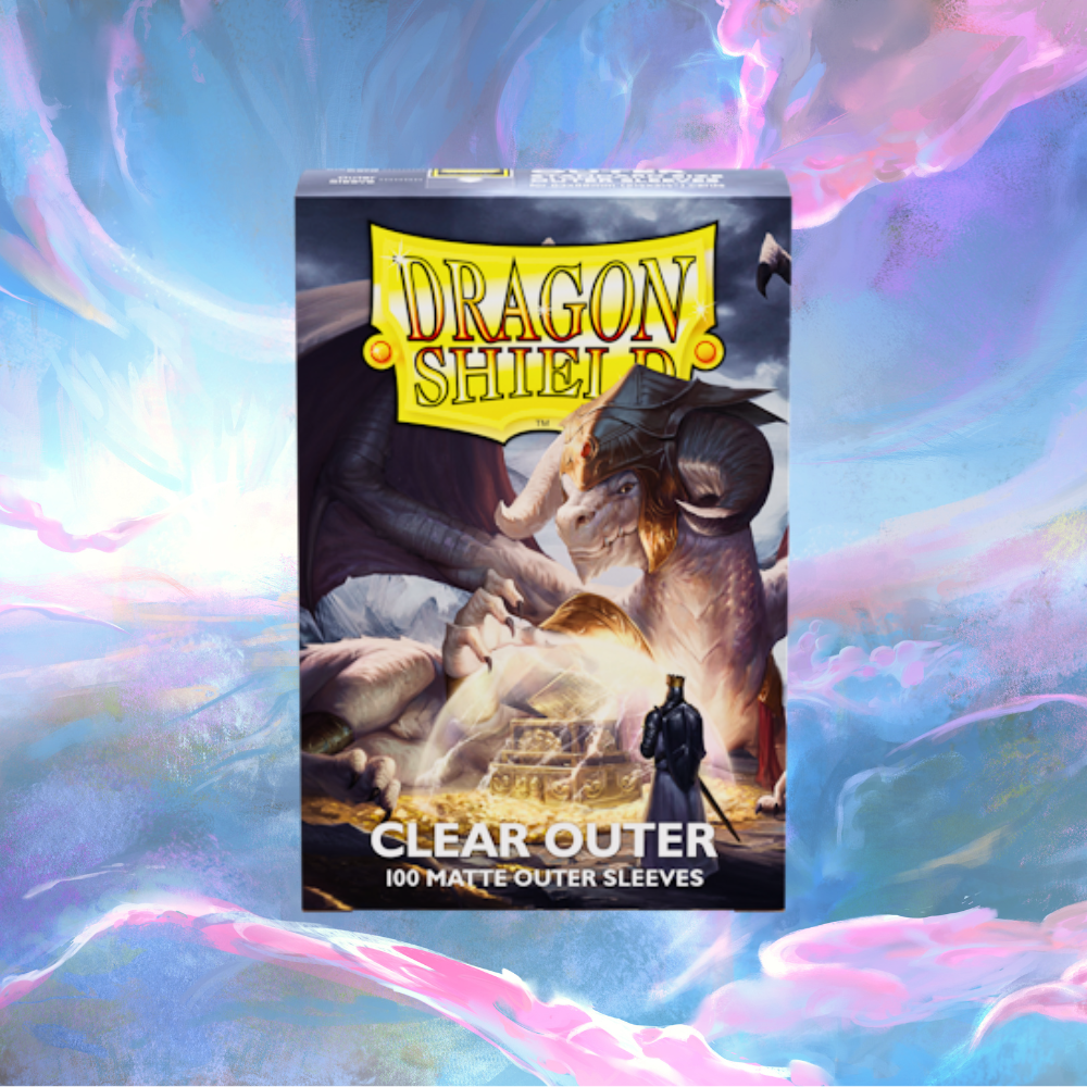 Dragon Shield Matte Clear Outer Sleeves