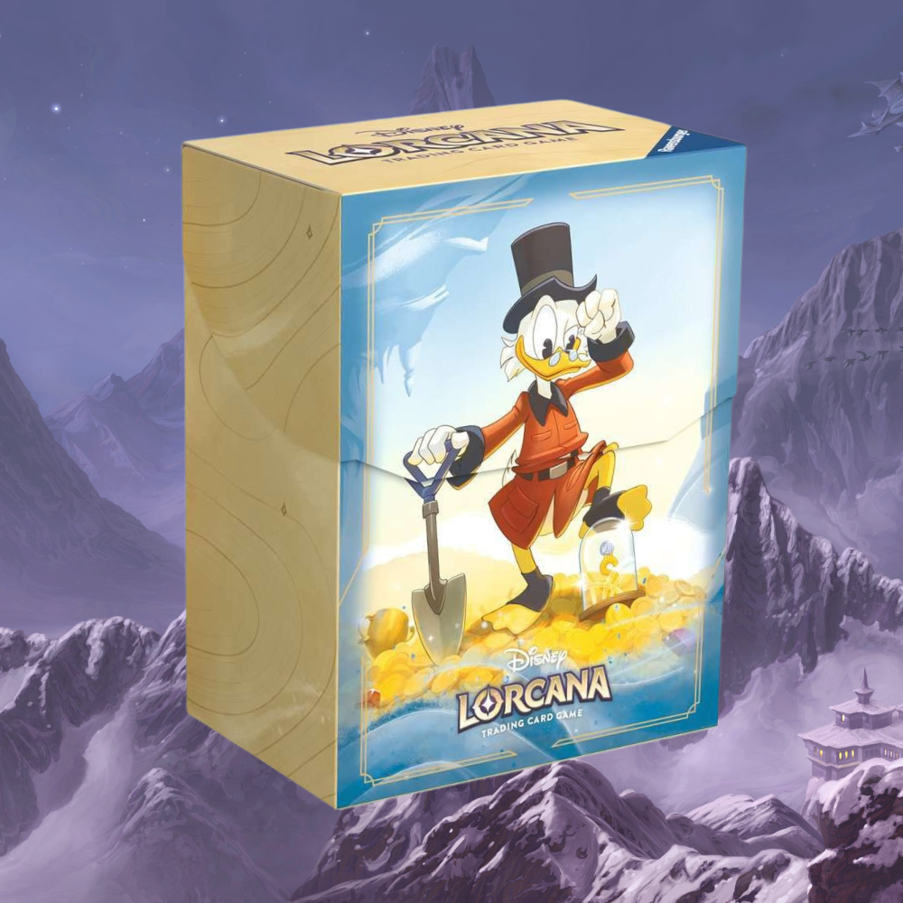 Disney Lorcana: Scoorge McDuck Deck Box – The Brotherhood Games