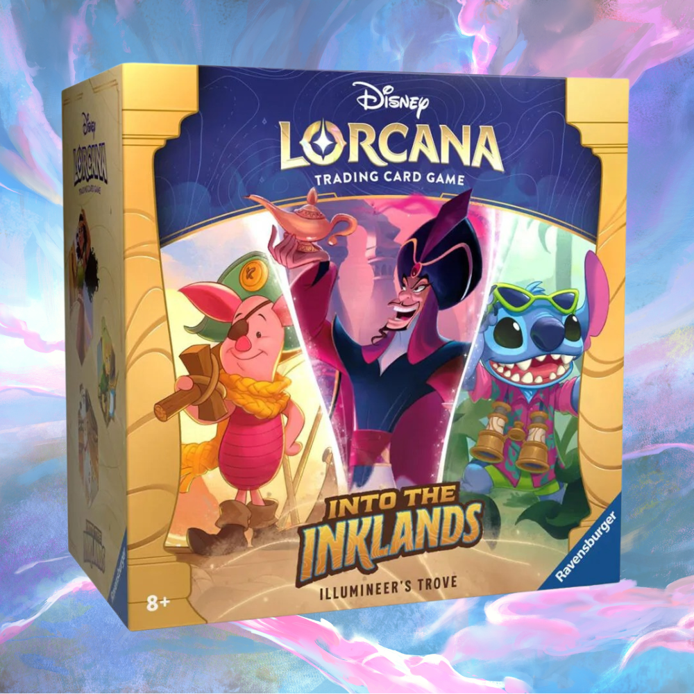 Disney Lorcana - Into the Inklands Illumineer's Trove - Axion Now Disney Lorcana - Into the Inklands Illumineer's Trove - Axion Now