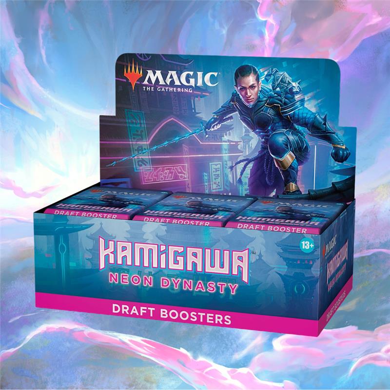 Kamigawa: Neon Dynasty Draft Booster Display Axion Now Kamigawa: Neon Dynasty Draft Booster Display Axion Now