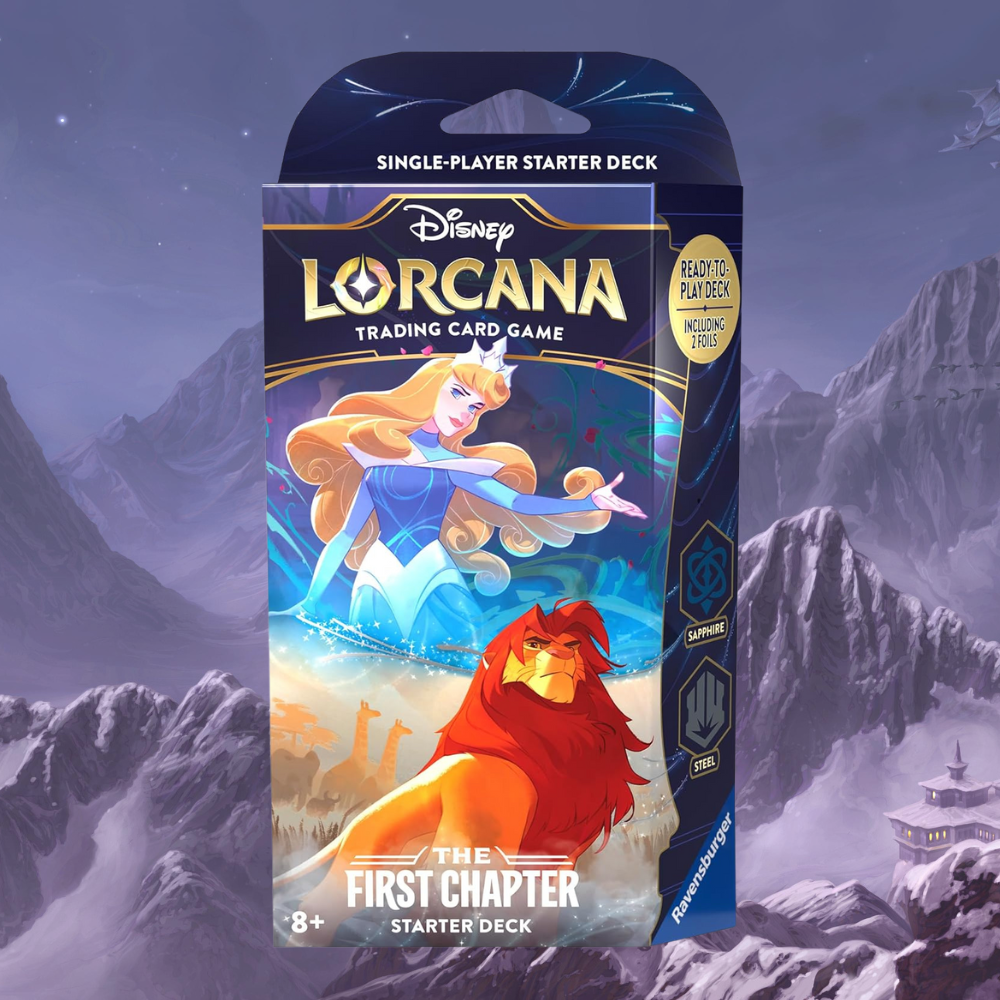 Disney Lorcana: The First Chapter Starter Decks - Sapphire/Steel