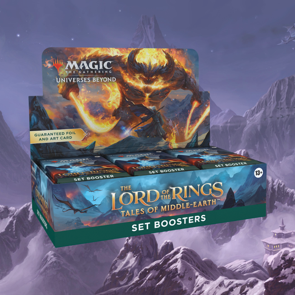 lord of the rings set booster box The Lord of the Rings: Tales of Middle-earth™ Set Booster Display – Axion Now