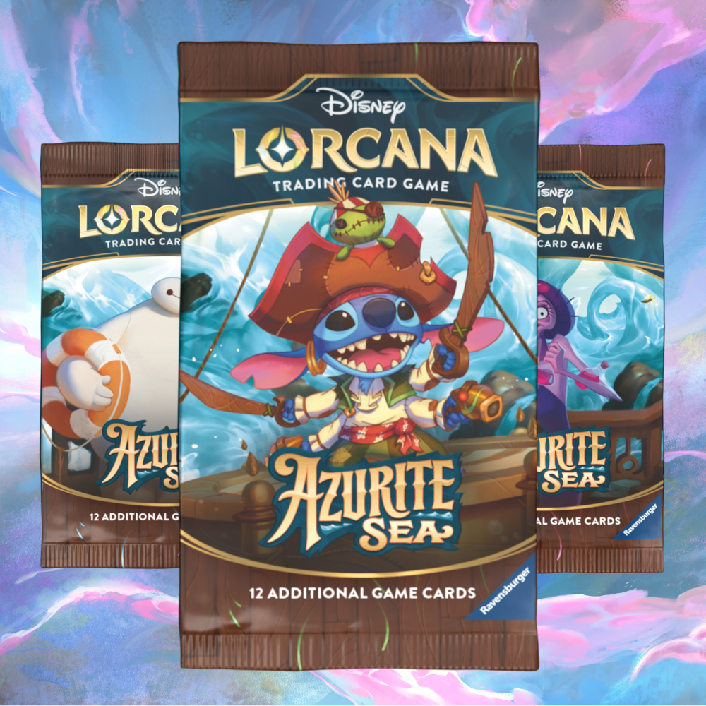 lorcana booster box azurite Disney Lorcana - Azurite Sea Booster Pack
