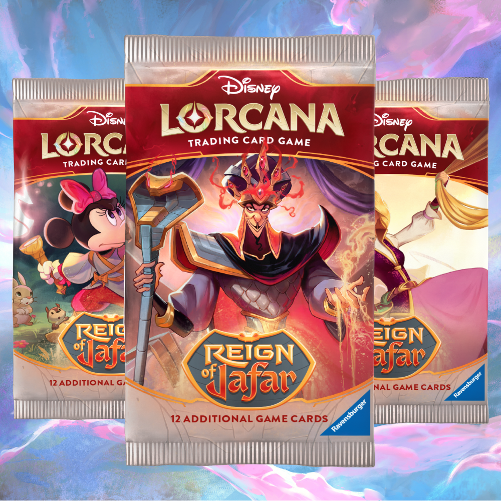 Disney Lorcana: Reign of Jafar Booster x 3
