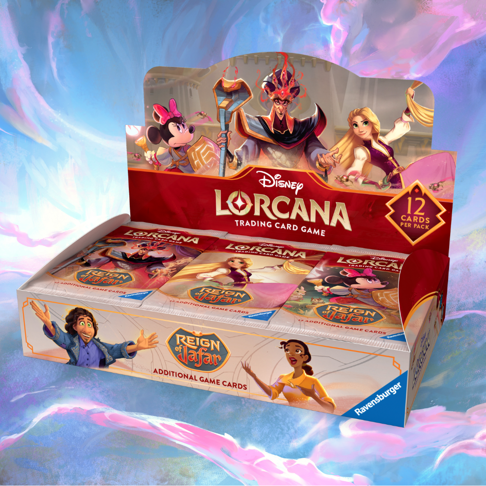 Disney Lorcana: Reign of Jafar Booster Display Axion Now Disney Lorcana: Reign of Jafar Booster Display Axion Now