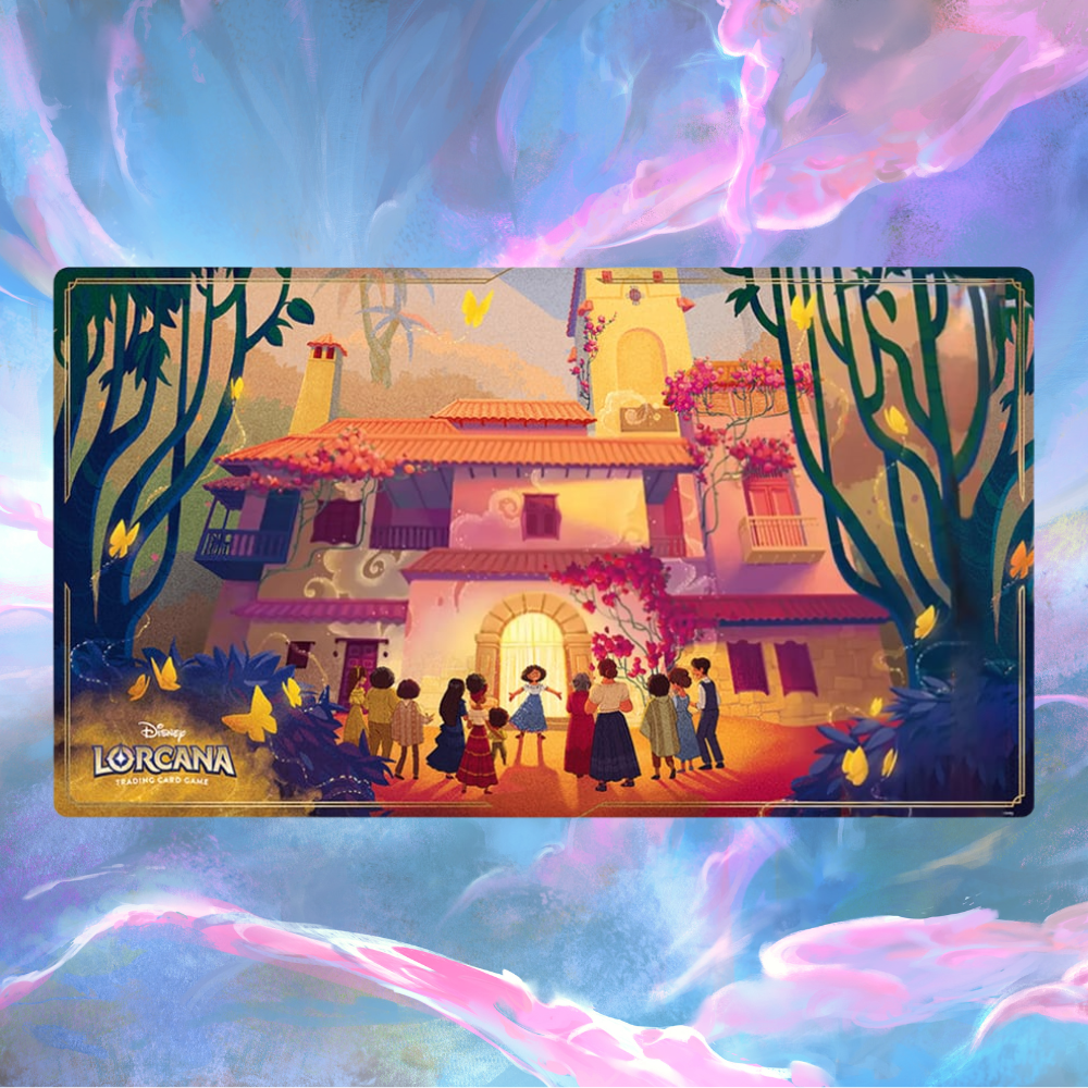 Disney Lorcana: Shimmering Skies Look At This Family Playmat