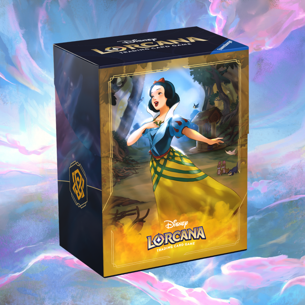 snow white lorcana card Disney Lorcana - Snow White Deck Box