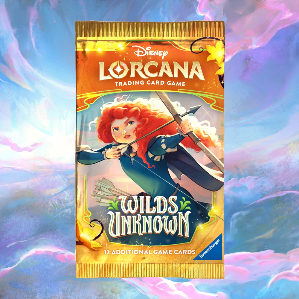 Disney Lorcana - Wilds Unknown Booster Pack - Axion Now Disney Lorcana - Wilds Unknown Booster Pack - Axion Now