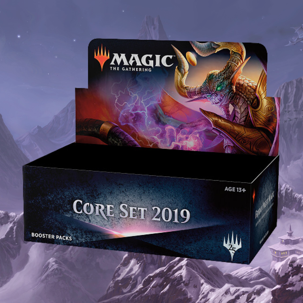 Core Set 2019 Booster Display Axion Now Core Set 2019 Booster Display Axion Now
