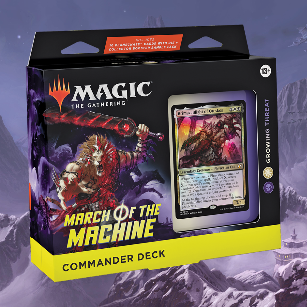 March of the Machine Commander Deck - Growing Threat Axion Now March of the Machine Commander Deck - Growing Threat Axion Now