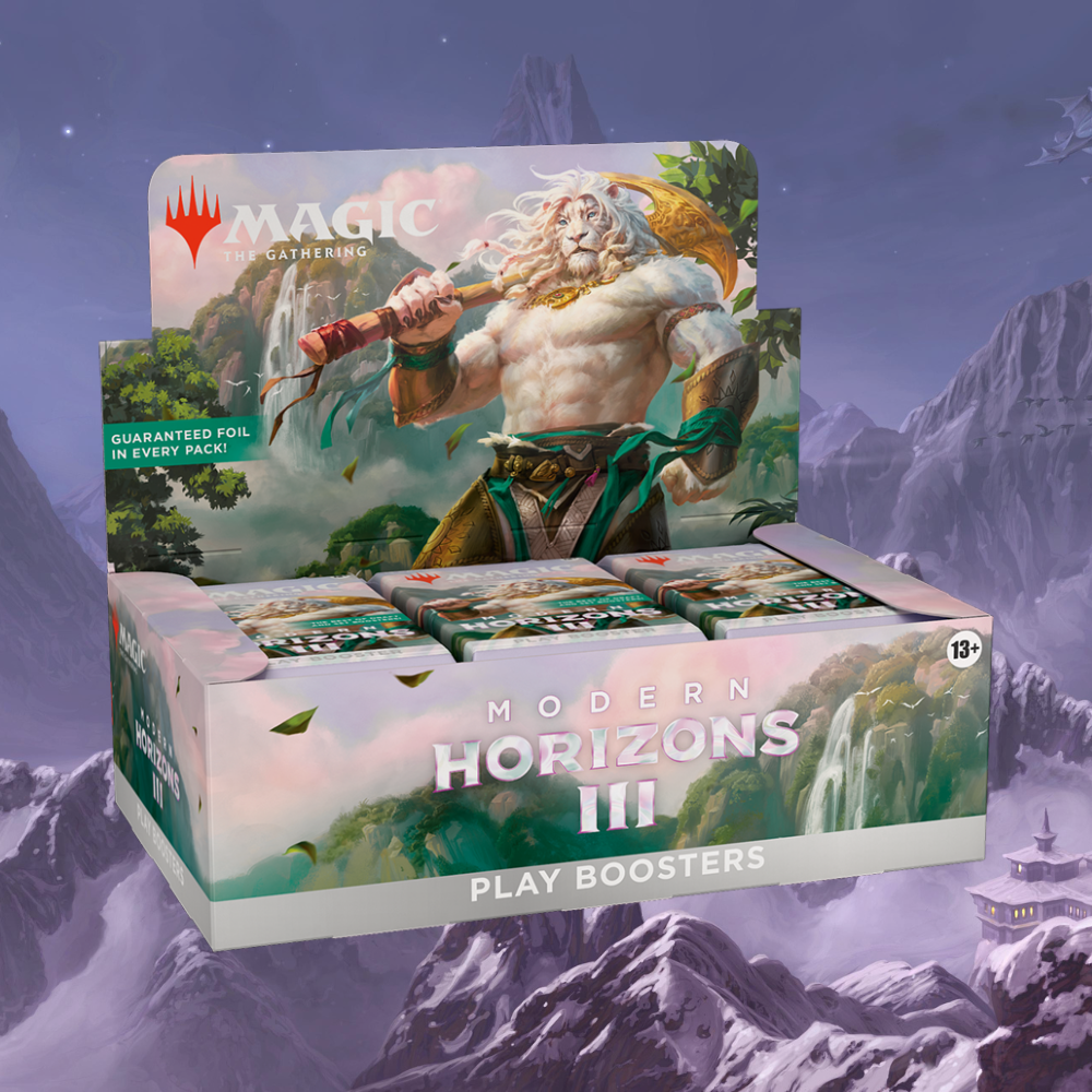 Modern Horizons 3 Play Booster Display