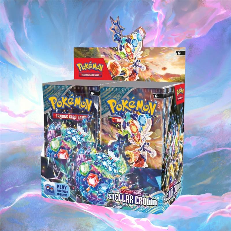 Pokmon TCG: Scarlet & Violet-Stellar Crown Booster Display (36 Packs) Axion Now Pokmon TCG: Scarlet & Violet-Stellar Crown Booster Display (36 Packs) Axion Now
