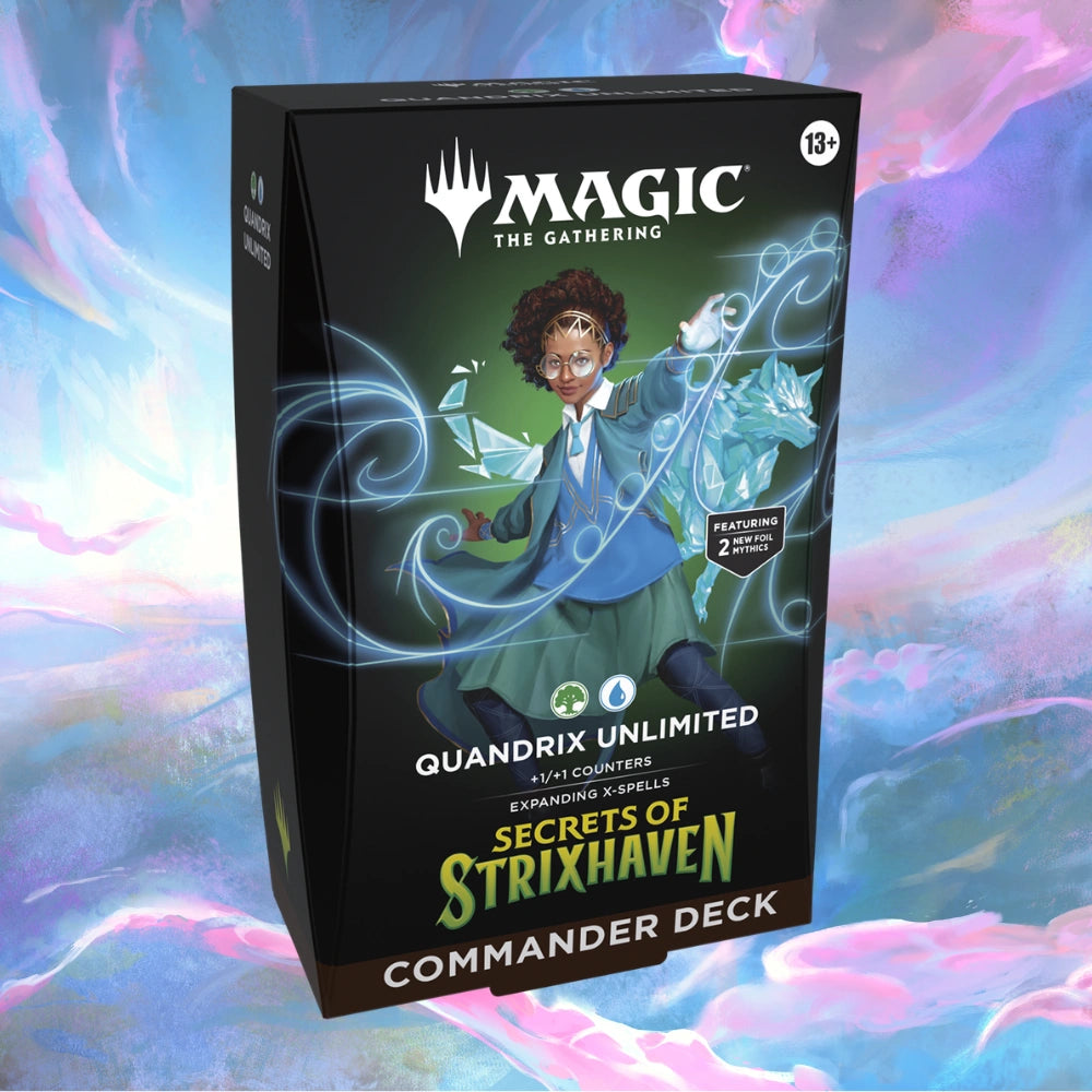 MTG - Secrets of Strixhaven Quandrix Unlimited Commander Deck