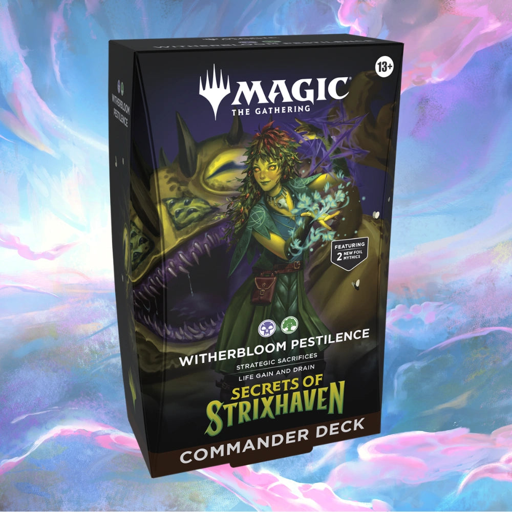 MTG - Secrets of Strixhaven Witherbloom Pestilence Commander Deck