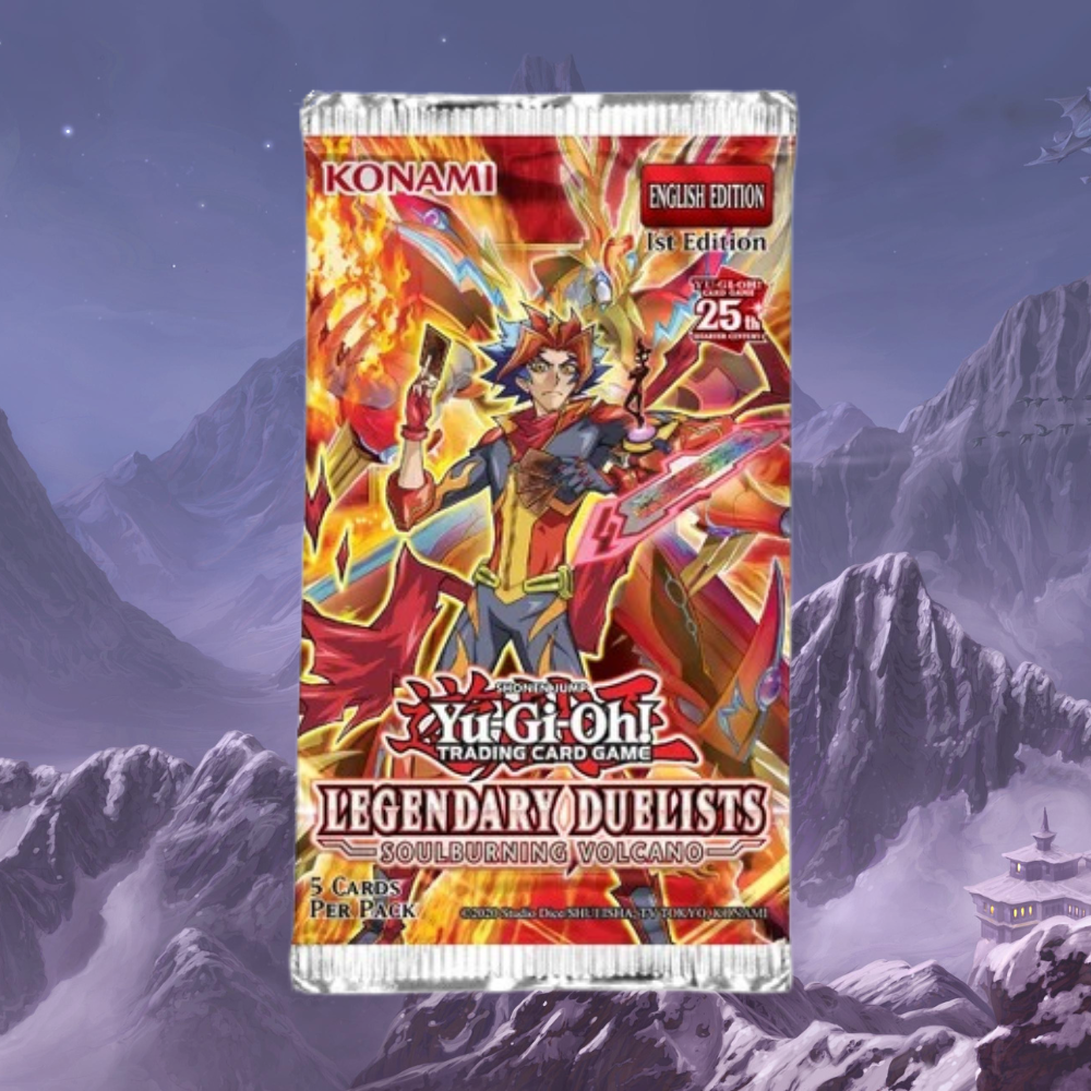 Legendary Duelists 10: Soulburning Volcano 1st Edition Booster