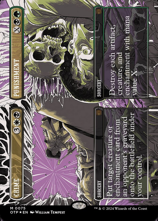Crime // Punishment (75) - Textured-Foil