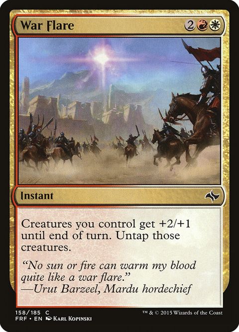 War Flare (158) – Axion Now