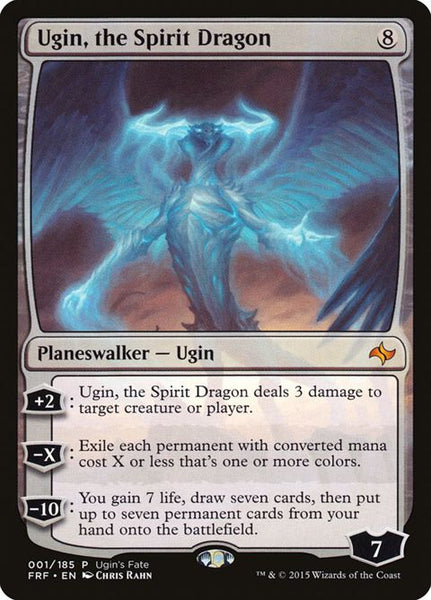 マジック：ザ・ギャザリング - MTG FOIL ugin, the dragon spirit ウギン ME 買取相場】-MtG-(英)【Foil】精霊龍、ウギン / Ugin, the Spirit