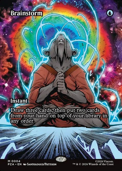 Brainstorm (4)| Magic: The Gathering Card – Axion Now