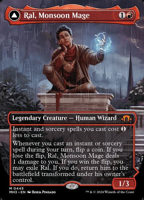 Ral, Monsoon Mage // Ral, Leyline Prodigy (445)
