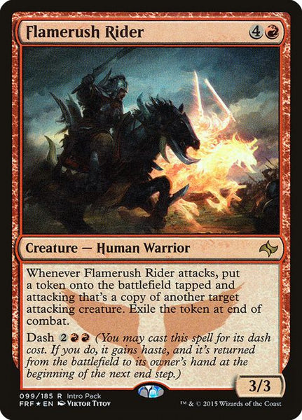 mtg-singles-pfrf-flamerush rider-99- – Axion Now