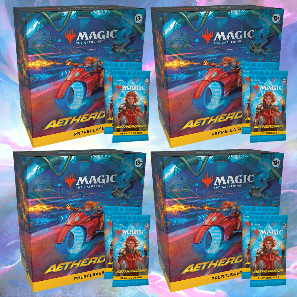 Aetherdrift Party Pack (4 Prerelease Packs & 8 Play Boosters)