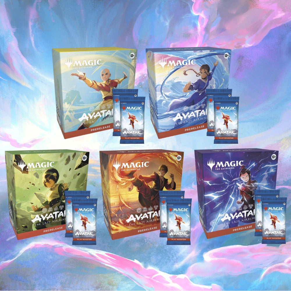 All 5 Avatar Prerelease Packs & 10 Boosters