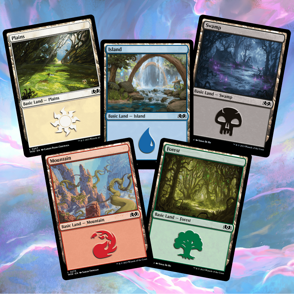 50 Basic Land (10 of each)