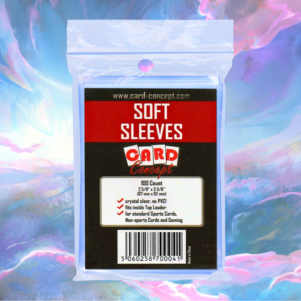 Packet of 100 Card Concept Soft Sleeve Axion Now Packet of 100 Card Concept Soft Sleeve Axion Now