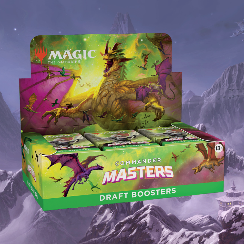 Booster Raging Masters Commander Masters Draft Booster Display – Axion Now