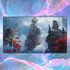Cori Mountain Monastery - Tarkir: Dragonstorm - Playmat