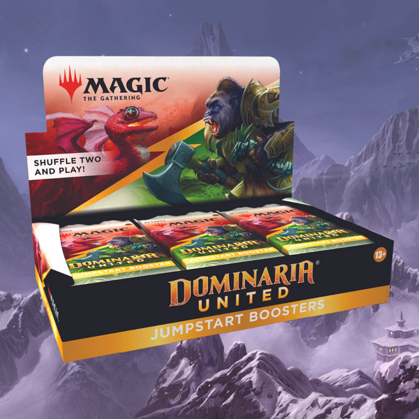 dominaria jumpstart booster box United Display – Axion Now État:Near Mint and youre ready to Uria, Lord of Searing Rare Pikachu Card