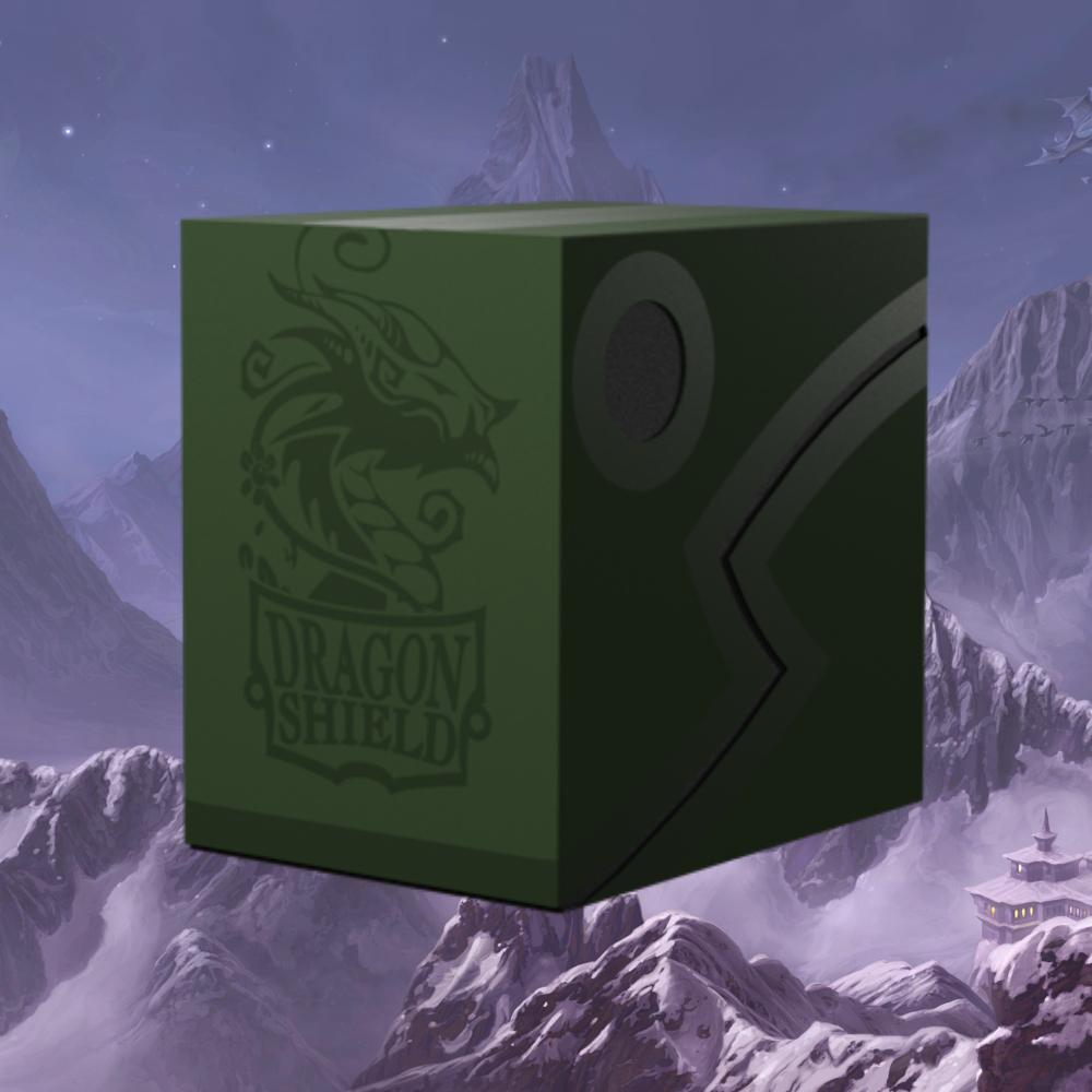Dragon Shield Double Deck Shell (Forest Green/Black)