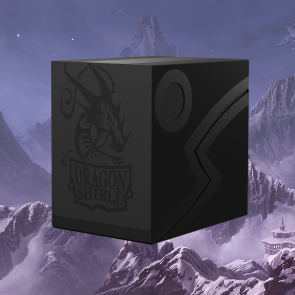 Dragon Shield Double Deck Shell (Shadow Black)