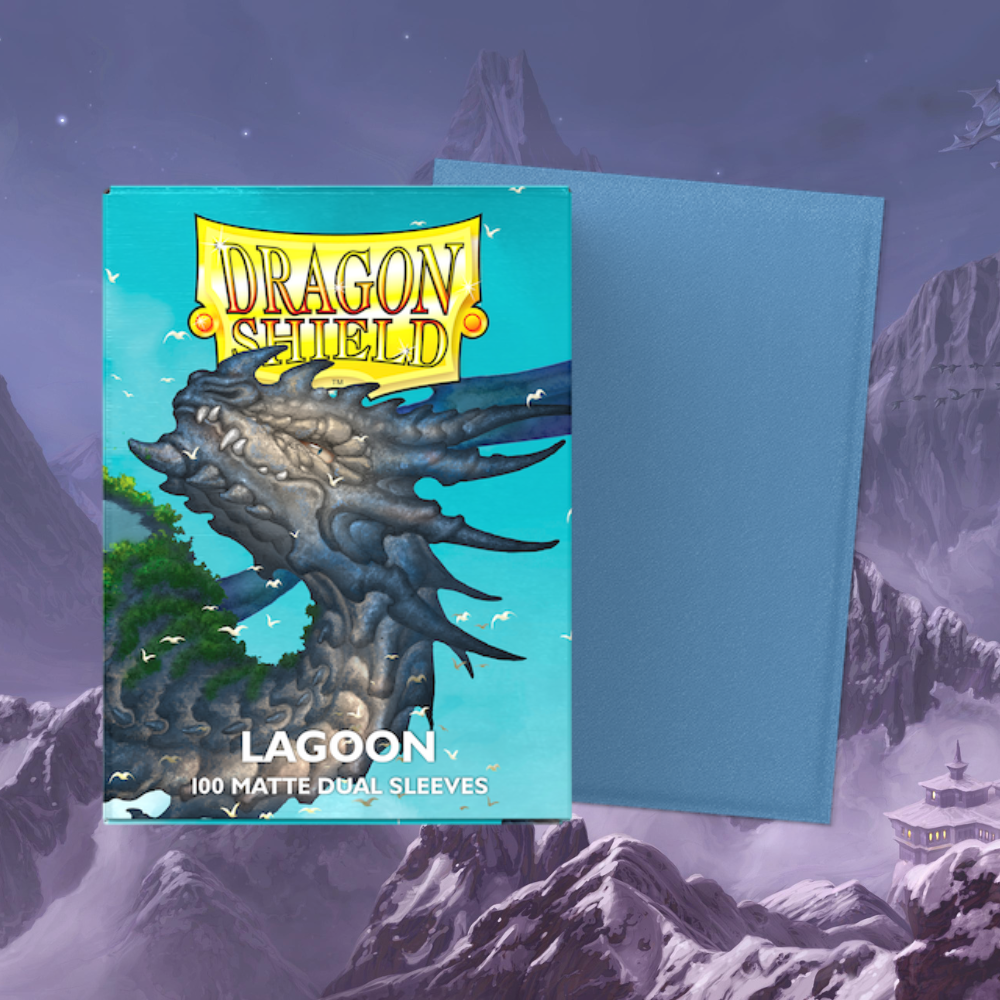 Dragon Shield Dual Matte Sleeves (Lagoon | Standard Size)