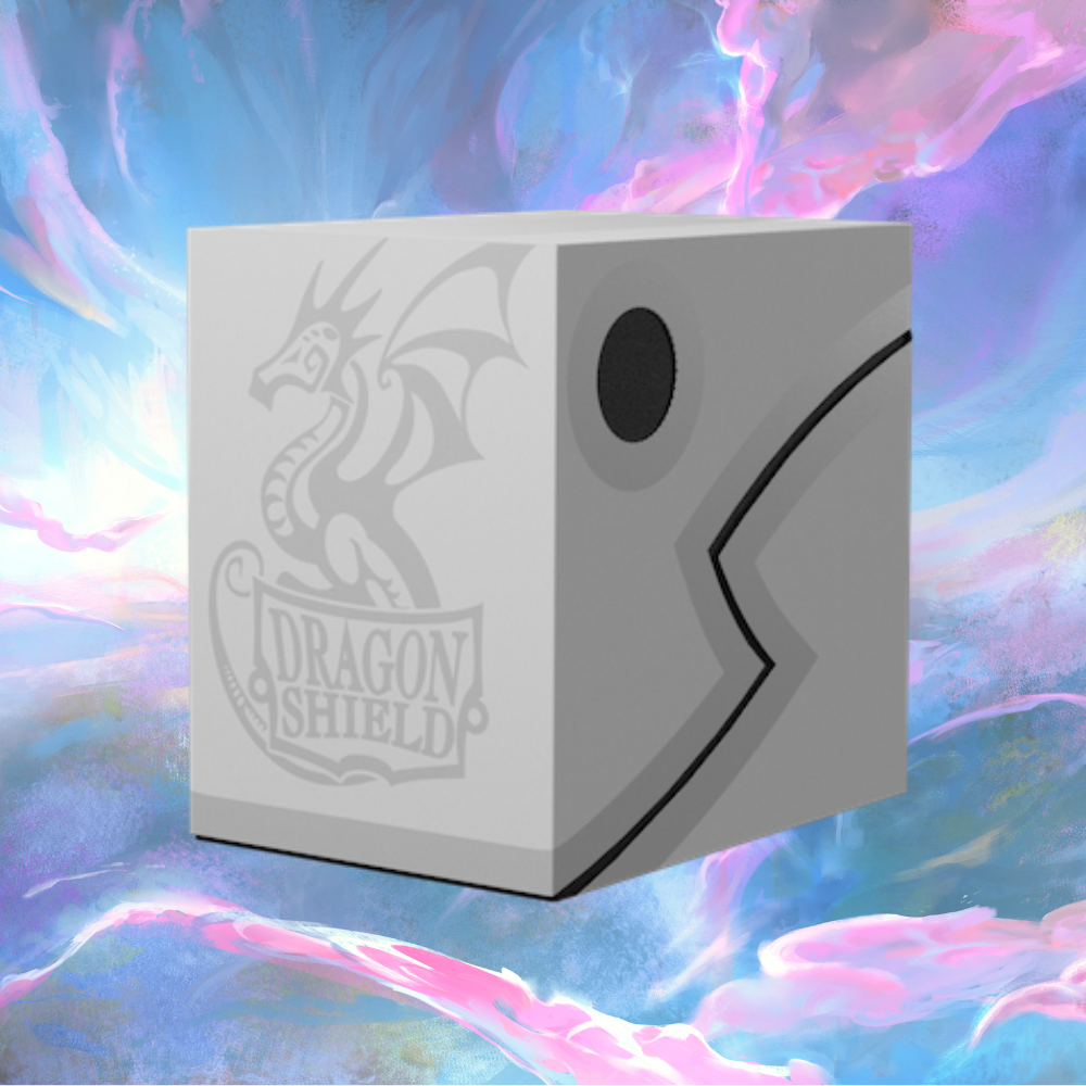 Dragon Shield Double Deck Shell (Ashen White/Black)