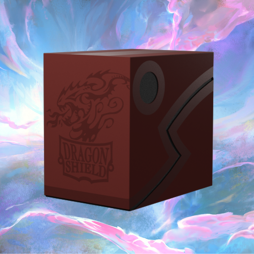 Dragon Shield Double Deck Shell (Blood Red/Black)
