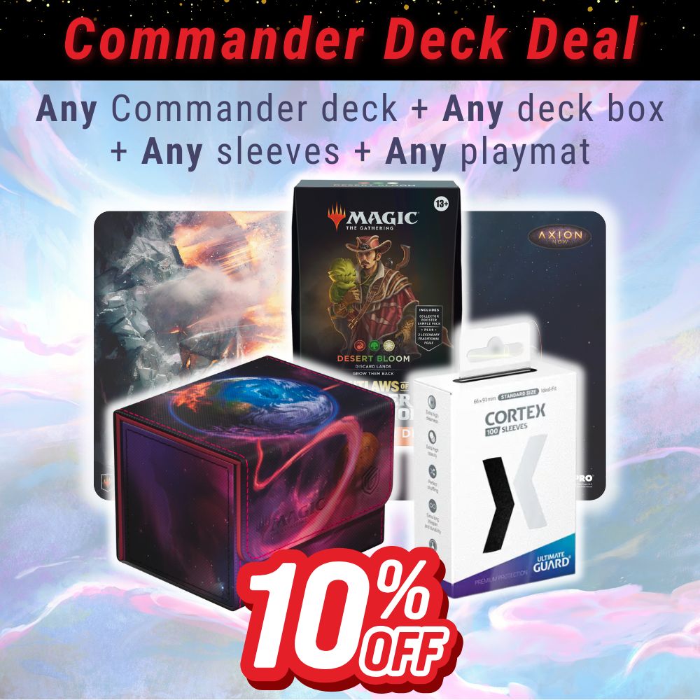 Build Your Own Commander Deal and Save 10%