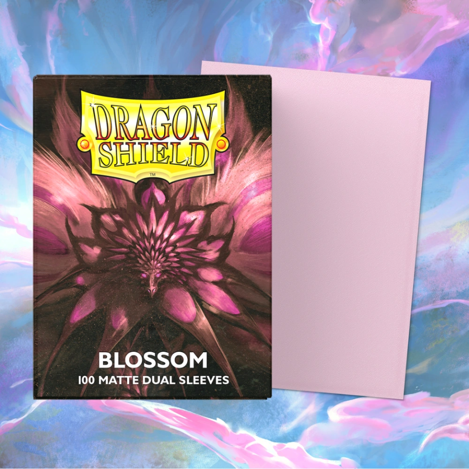 Dragon Shield Dual Matte Sleeves (Blossom | Standard Size)