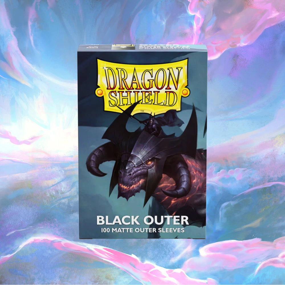 Dragon Shield Matte Black Outer Sleeves